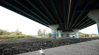 Christina Santes - Pissing Scene