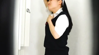 DLEE-431 01 Endurance limit!! Stuck schoolgirl pees 4