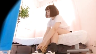 DLEE-431 04 Endurance limit!! Stuck schoolgirl pees 4