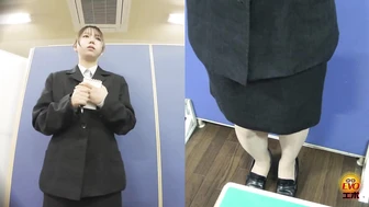 DLEE-834 04 Hidden camera schoolgirl intern pees