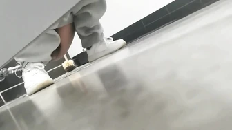 Multi angle office building was found in a hurry