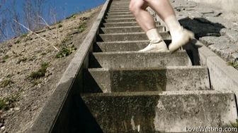 Christina Santes - Pissing Scene