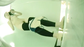 Dance Academy handheld toilet shooting