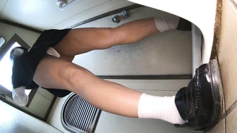 [KPOP idol shaved JK] super premiere japanese toilet 10