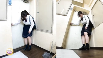 DLSL-642 01 The hard decisions of the female students who have been trapped! Unstoppable urination