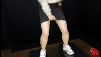 DLFF-704 02 I Asked Some Dirty Questions to a Woman Holding Her Pee 2