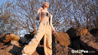 Leopardprint Pissing