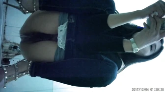 High Heel Paradise: Panoramic Bathroom Shots, Featured Top-Notch Heels, Goddess Young Wife 02