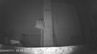 Girl peeing in public at Chinese night market stalls