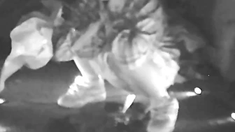 Drunk Chinese girl peeing in a hidden spot because there’s no toilet