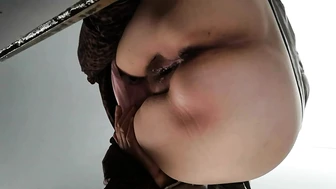 Master of toilet photography bought a new hidden camera