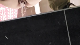 Master of toilet photography bought a new hidden camera