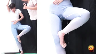 DLEE-395 04 Voyeur: I can't go to the toilet until the lesson is over... Yoga class