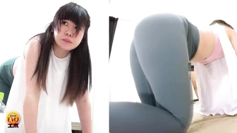 DLEE-395 05 Voyeur: I can't go to the toilet until the lesson is over... Yoga class