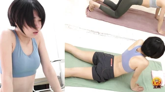 DLEE-395 06 Voyeur: I can't go to the toilet until the lesson is over... Yoga class