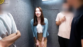 OJHI-518 05 Elevator stops, pee holding panic, emergency escape part 8