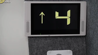 OJHI-781 04 Stopped elevator, pee holding panic, emergency escape part 13