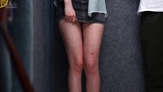 OJHI-781 04 Stopped elevator, pee holding panic, emergency escape part 13