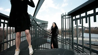 Ria Sunn + Silvia Black - Pissing scene