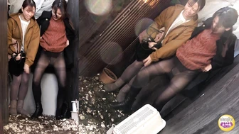 DLSL-673 05 Winter has arrived! A steamy winter pee spot