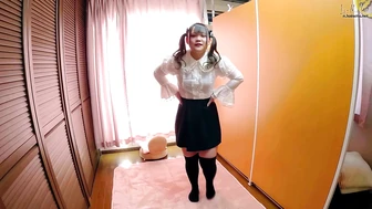 OHHS-082 02 Filmed by a female staff member... Emergency urination in the dressing room 28