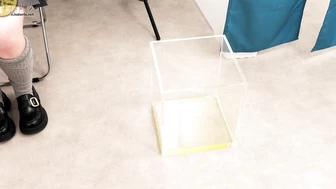 OJHI-798 02 Extreme Urination: Western-Style Toilet (Butt Edition) Part 3 — A View of Her Rear Through a Two-Way Mirror