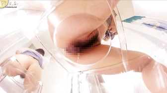 OJHI-798 04 Extreme Urination: Western-Style Toilet (Butt Edition) Part 3 — A View of Her Rear Through a Two-Way Mirror