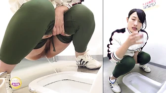 DLSL-293 01 Beautiful jogger pees herself in the rush, JAV Collection, PissRIP