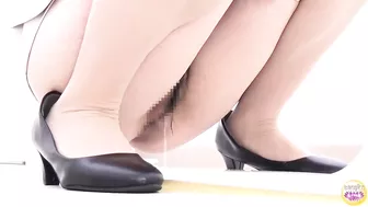 DLSL-291 03 New office lady who just took a diuretic. She wants to urinate but her boss won't allow it