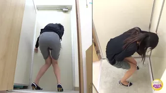 DLSL-378 01 Office Ladies Denied Toilet And Wet Themselves, JAV Collection, DesperVids