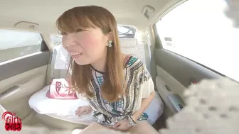 DLFF-081 05 Villain taxi driver offering mixed diuretic drink to women Moving car peeing and wetting voyeur, JAV Collection, DesperVids