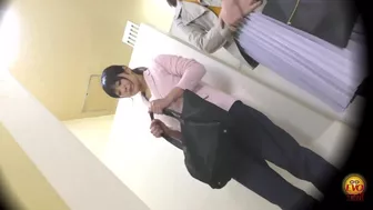 DLEE-363 04 Toilet voyeur - girls barely holding their pee while waiting at the private room door, JAV Collection, DesperVids