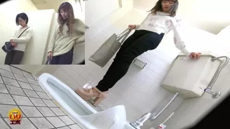 DLEE-472 04 Toilet voyeur: girls barely holding their pee while waiting by the private room door. VOL. 2, JAV Collection, DesperVids