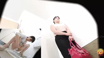 DLEE-540 03 Girls barely holding their pee while waiting by the toilet door. VOL. 3