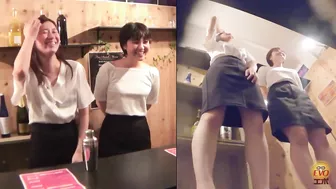 DLEE-553 03 Spycam in the toilet with girls-baristas urinating after reaching their holding limit