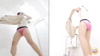 DLSL-482 02 Girls with undressing problems leaking during the emergency peeing situation