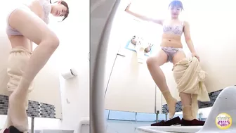 DLSL-482 02 Girls with undressing problems leaking during the emergency peeing situation