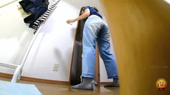 DLEE-722 04 Pee leakage diary: peeping on my little sister, JAV Collection, PissRIP