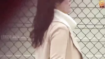 DLEE-041 03 Twitching female anal holes on toilet! Ass crack and urination voyeur