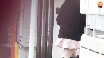 DLEE-041 03 Twitching female anal holes on toilet! Ass crack and urination voyeur