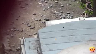 DLEE-049 01 Peephole voyeur: women peeing and farting dirty in public toilet