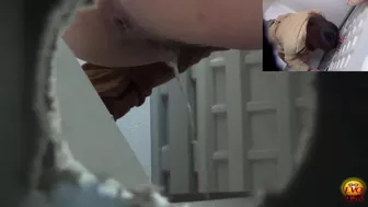 DLEE-049 02 Peephole voyeur: women peeing and farting dirty in public toilet, JAV Collection, PissRIP