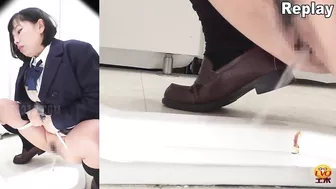 DLEE-220 03 Beautiful urinary trajectory of a female school students! Outdoor and toilet peeping