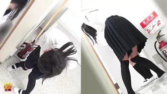 DLEE-167 01 Girls school students shameful wetting records - listening leaking sounds of pissed panties in various situations