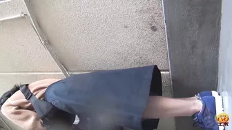 DLEE-234 01 Wetting in jeans Outdoor desperation and pissing in the line to the toilet