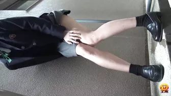 DLEE-227 03 Girls exposed while peeing standing up and being watched by somebody