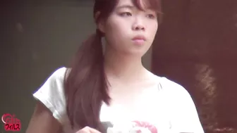 DLFF-062 01 Girls looking at their streams of pee