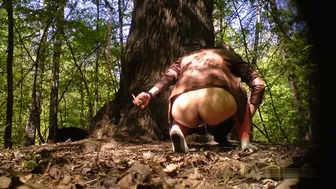 Girls Pissing Near The Tree 4, Voyeur Collection, PissRIP