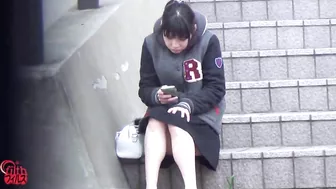 DLFF-042 01 Come with me if you want to watch me urinating. Women peeing outdoors for the guy with camera