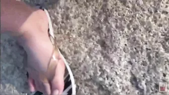 DLJG-151 03 Self-filmed outdoor urination. Amateur girls doing it in standing position